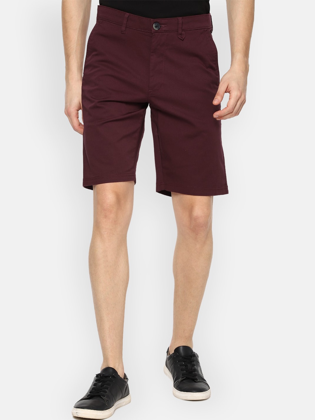 

Van Heusen Sport Men Maroon Shorts