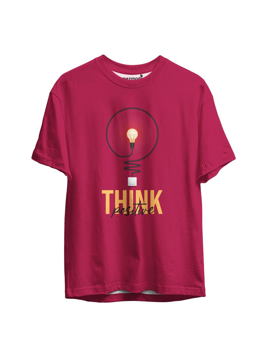 

mezmoda Boys Red Graphic Printed T-shirt