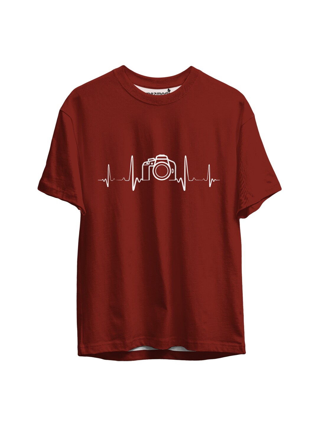

mezmoda Boys Maroon Graphic Printed T-shirt