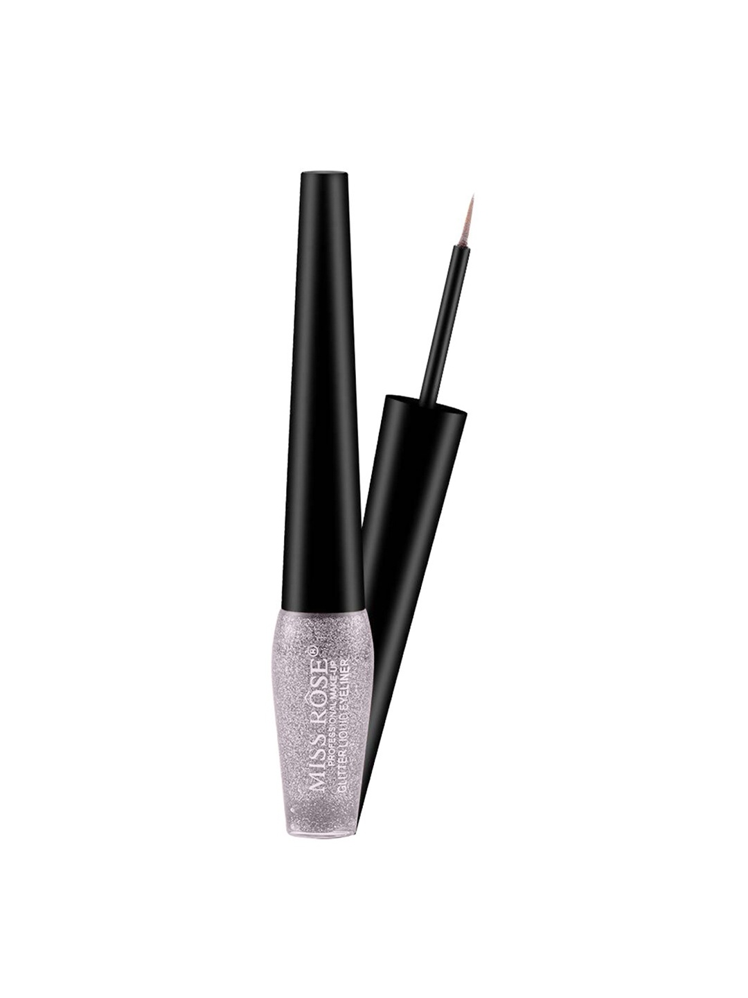 

MISS ROSE Professional Glitter Liquid Eye Liner 7402-042 01, Black