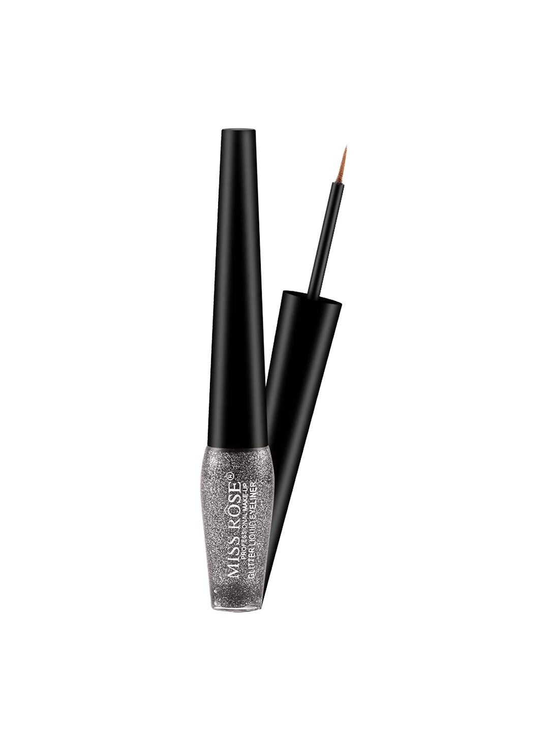 

MISS ROSE Professional Glitter Liquid Eye Liner 7402-042 05, Black
