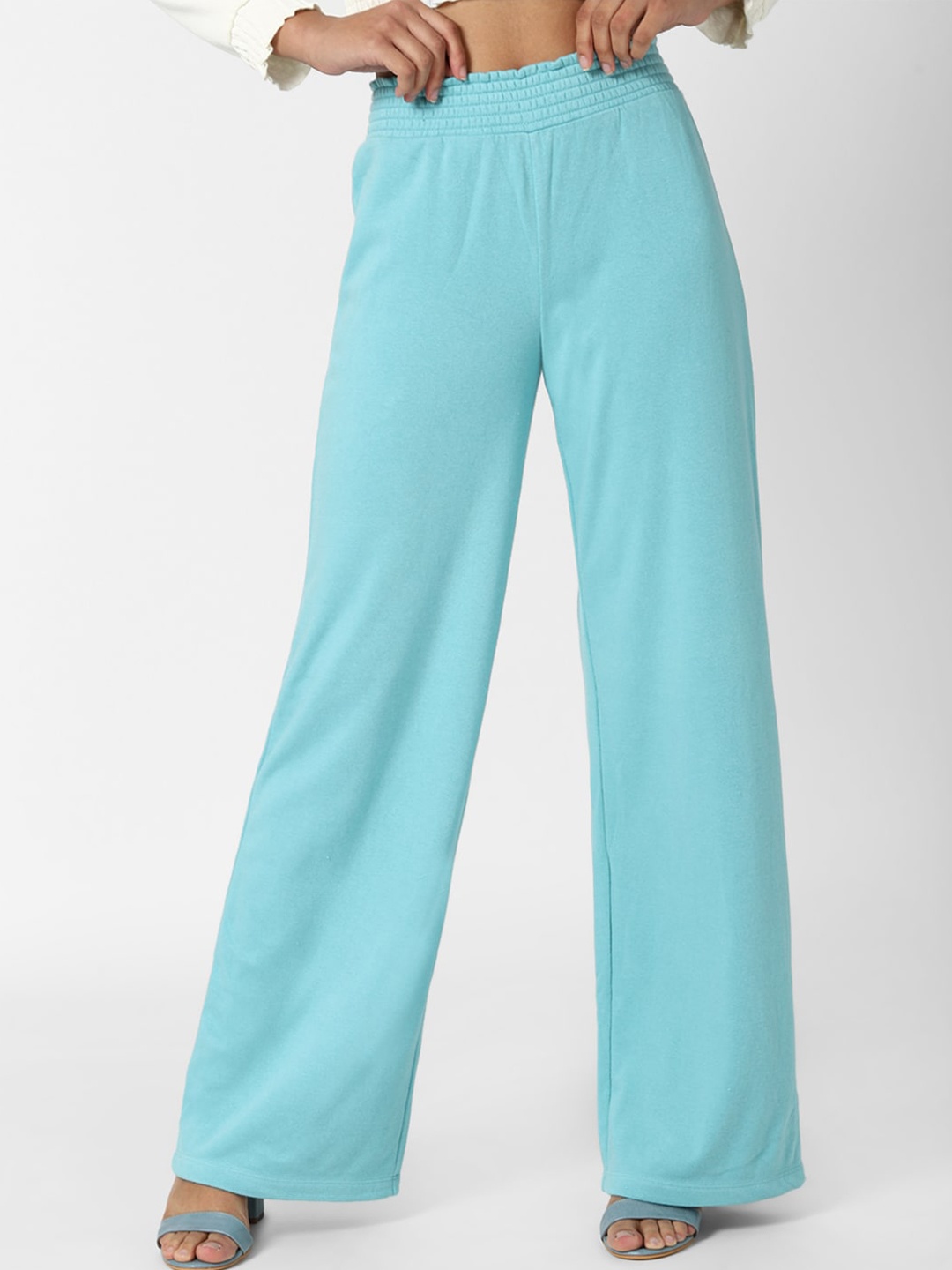 

FOREVER 21 Women Blue Sweatpants Trousers
