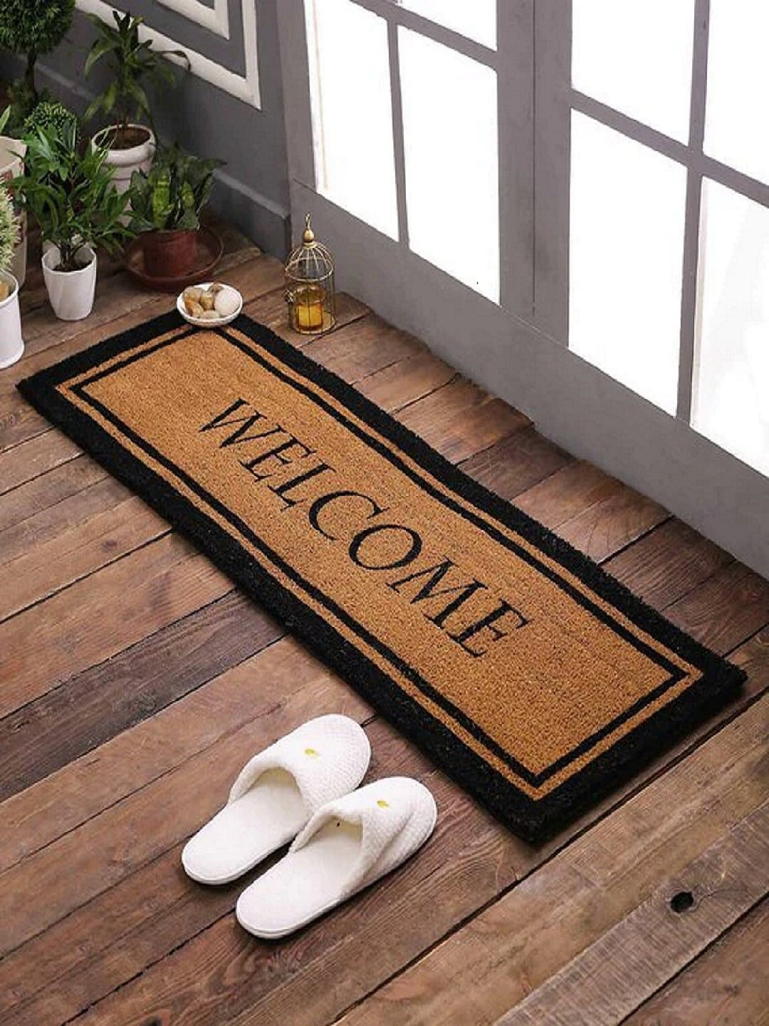 

SWHF Brown Printed Anti-Skid Doormats