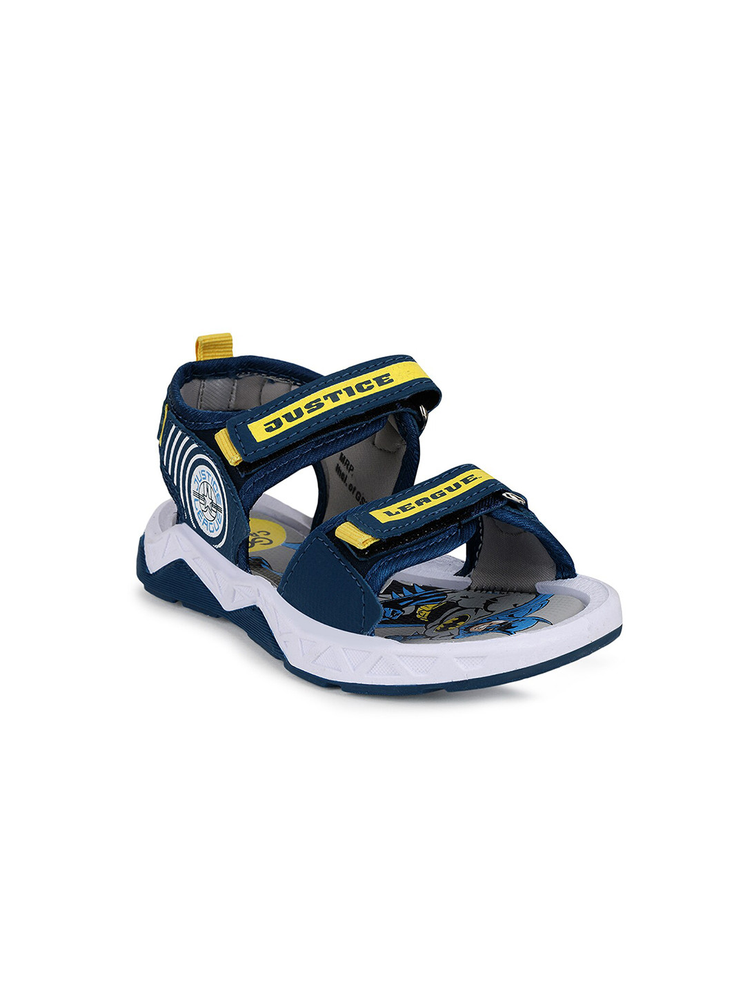 

Campus Unisex Kids Blue & Lime Green Comfort Sandals