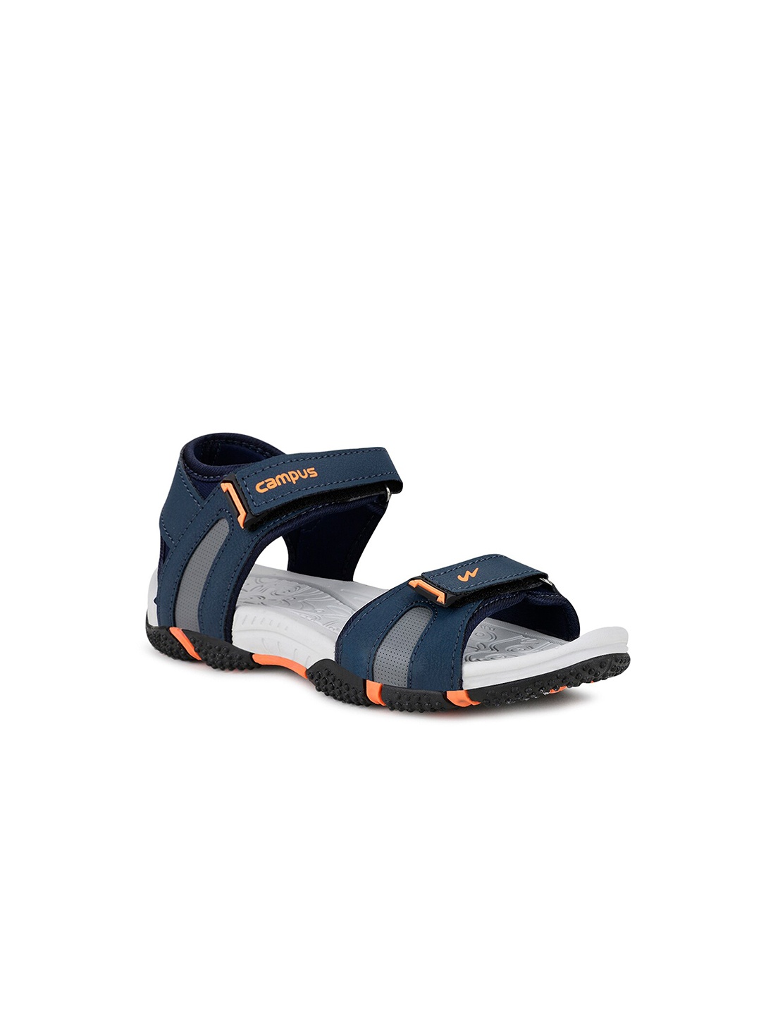 

Campus Unisex Kids Navy Blue & Grey Comfort Sandals