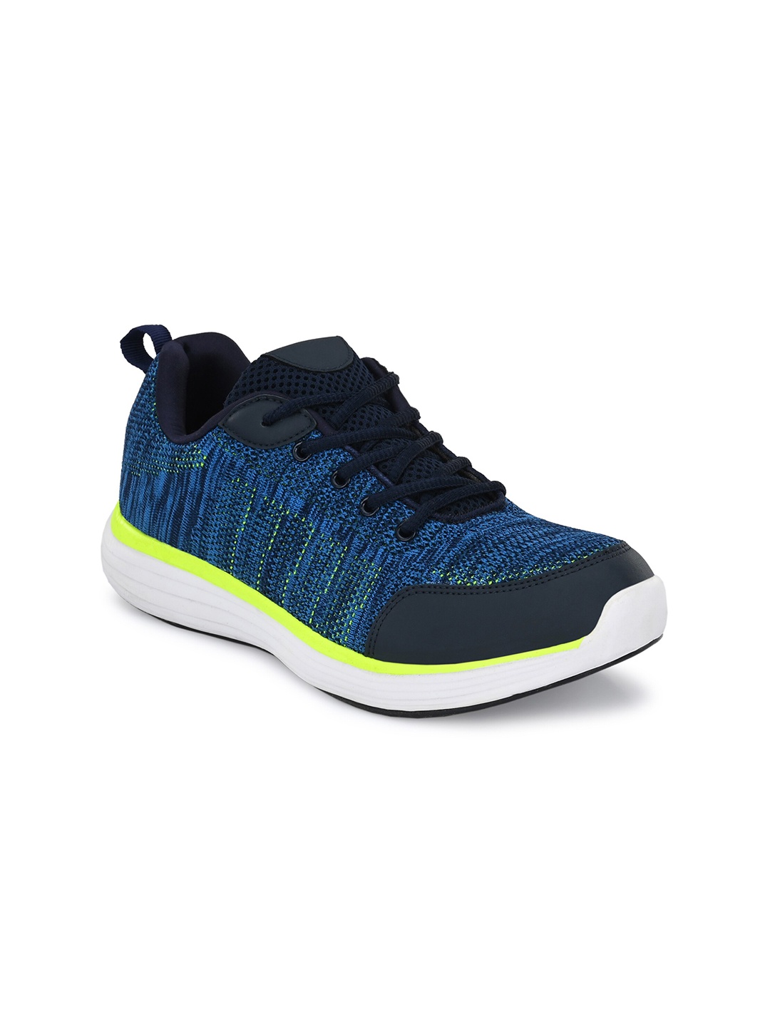 

OFF LIMITS Men Navy Blue Mesh Running Non-Marking Shoes