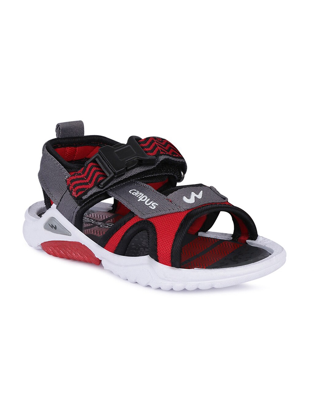 

Campus Kids Grey & Red Comfort Sandals