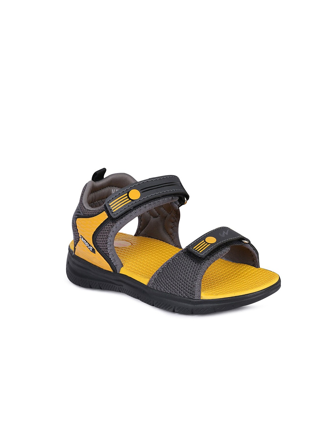 

Campus Kids Mustard & Grey Comfort Sandals