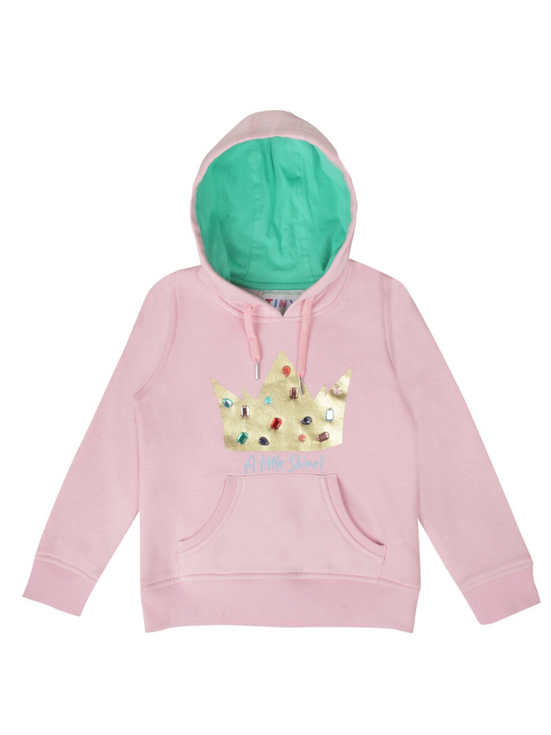 

Tiny Girl Girls Pink Printed Sweatshirt