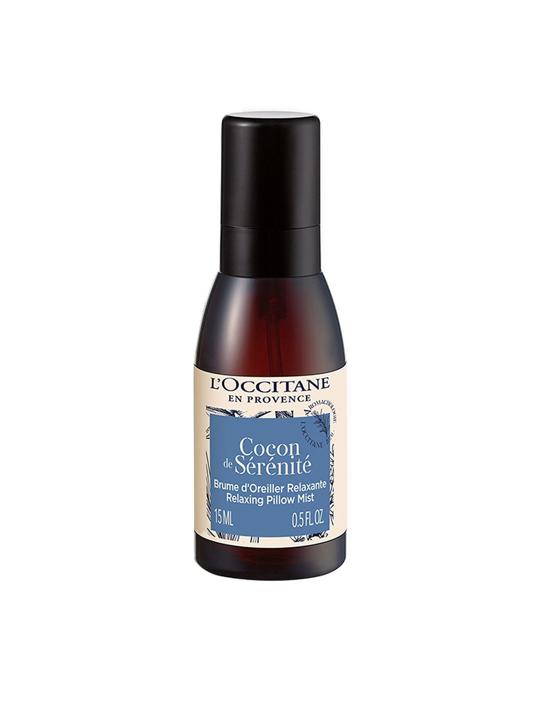 

LOccitane en Provence Transparent Relaxing Pillow Mist 15 ML, Brown