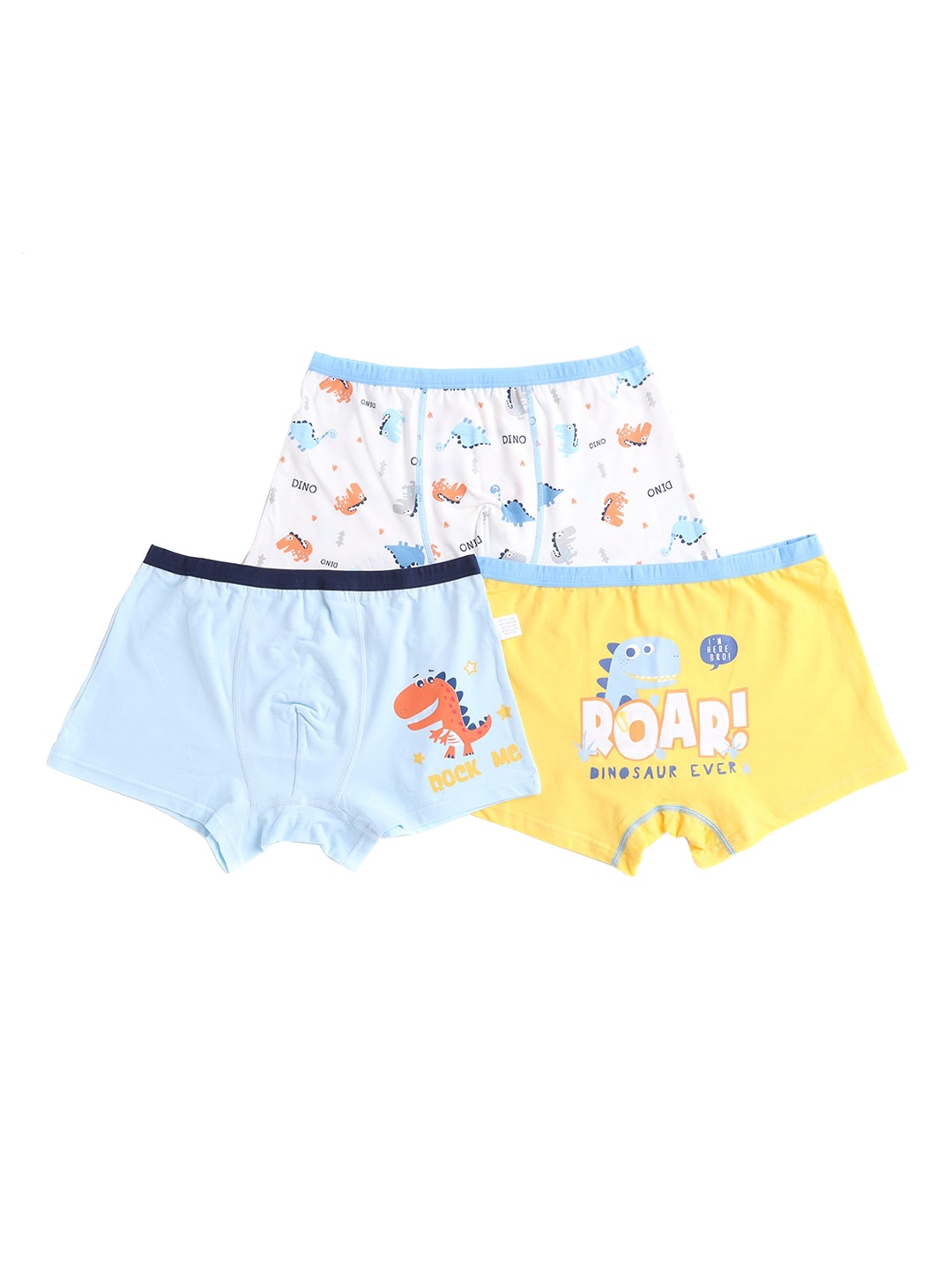 

Hopscotch Boys Pack Of 3 Assorted Basic Briefs