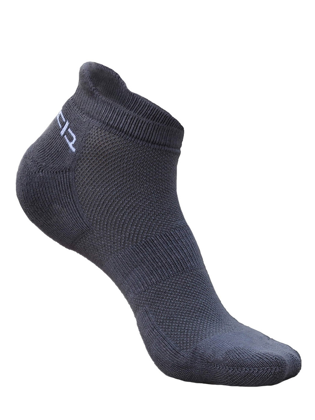 

Heelium Women Bamboo Super Soft & Odour-Free Breathable Ankle-Length Socks, Grey