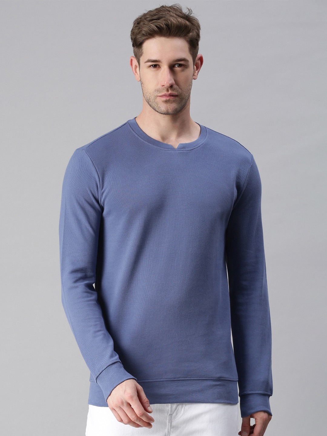 

SHOWOFF Men Blue Sweatshirt