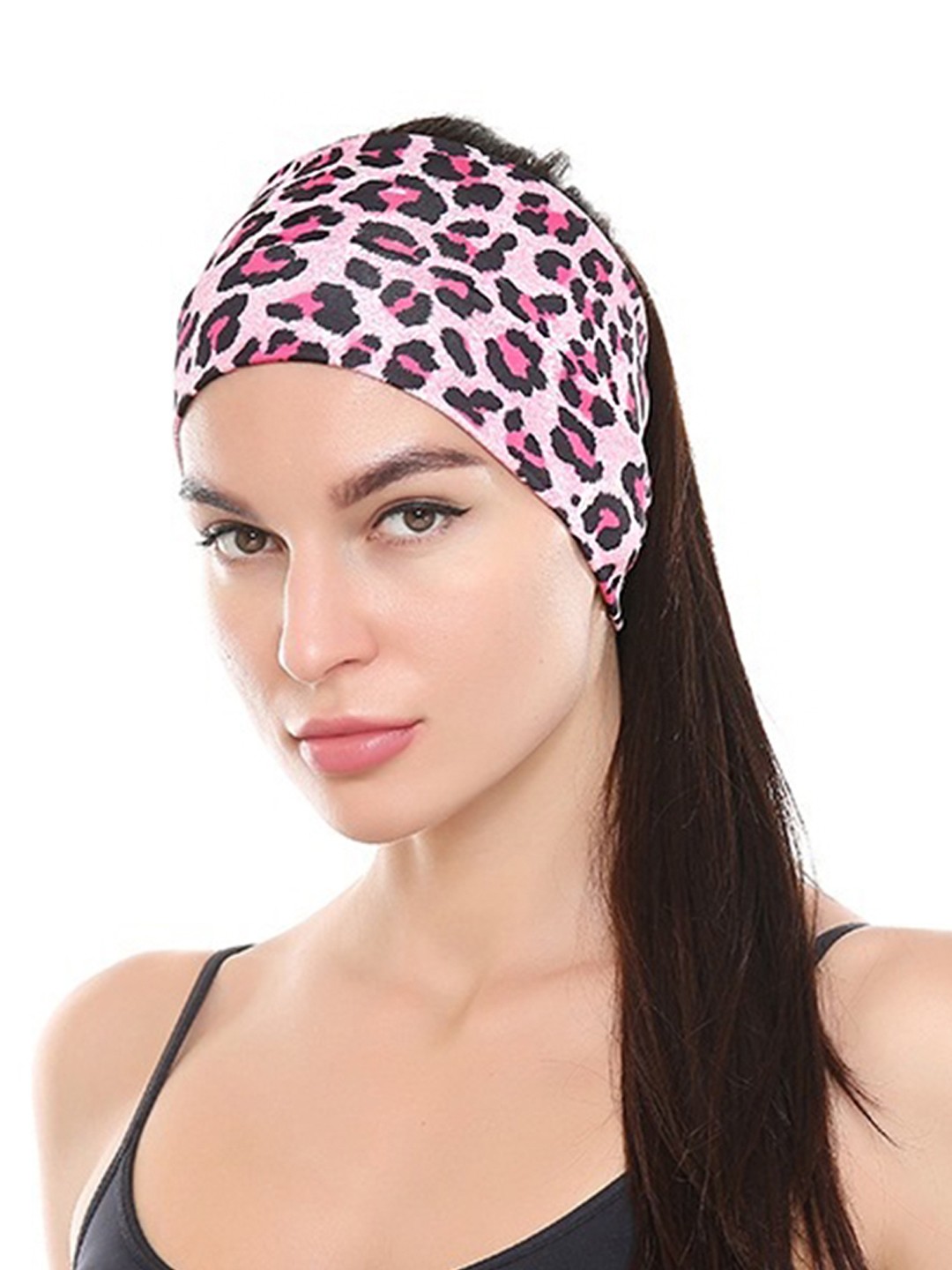 

Yellow Chimes Women Pink & Black Hairband