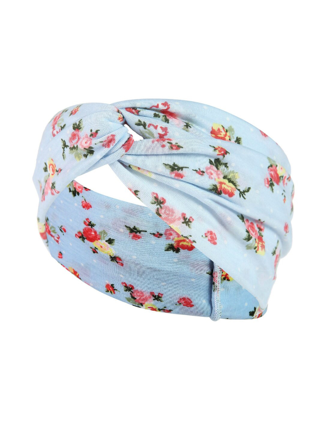 

Yellow Chimes Women Blue & Pink Hairband