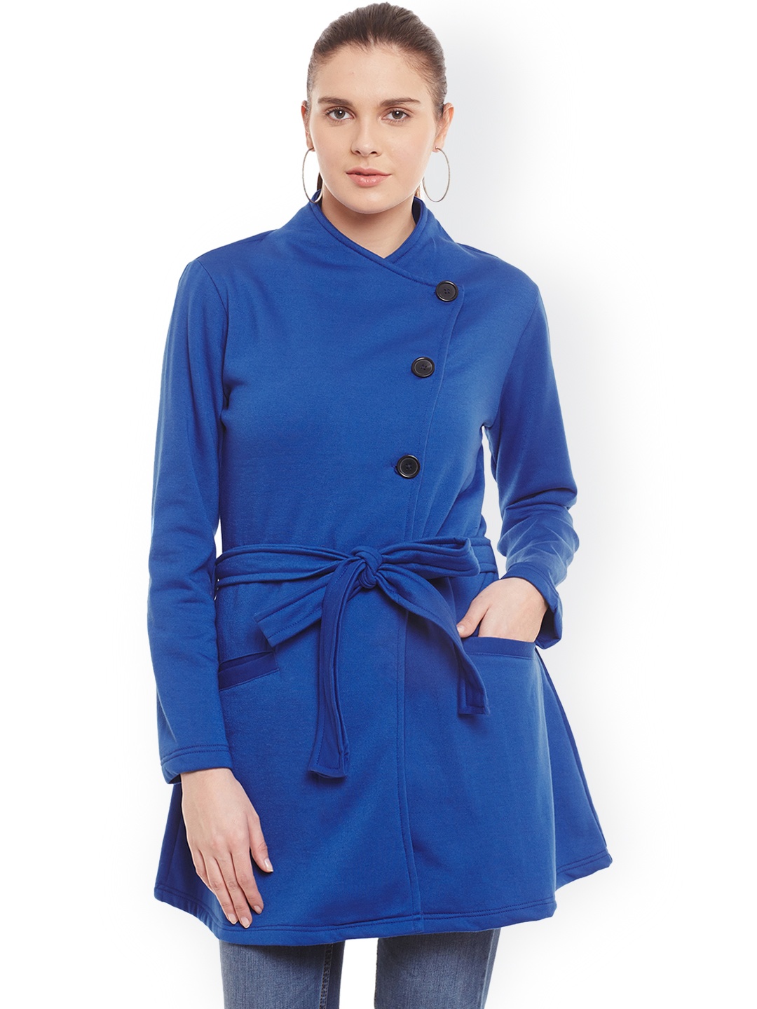 

Belle Fille Blue Overcoat