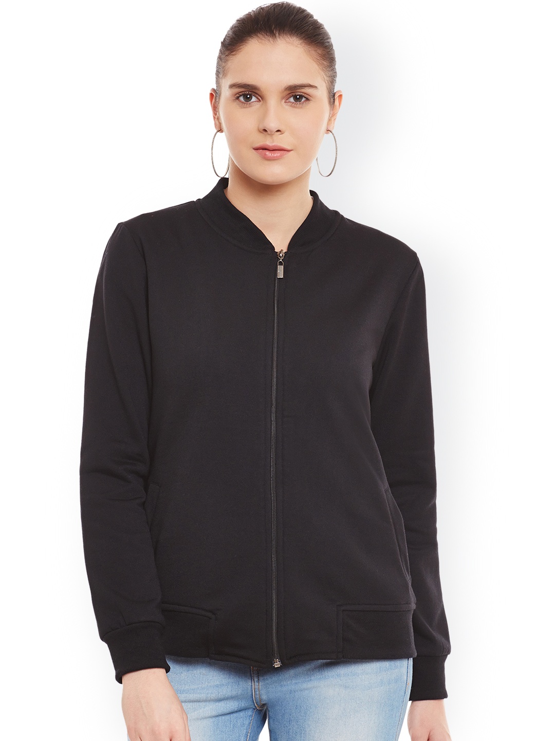 

Belle Fille Black Bomber Jacket