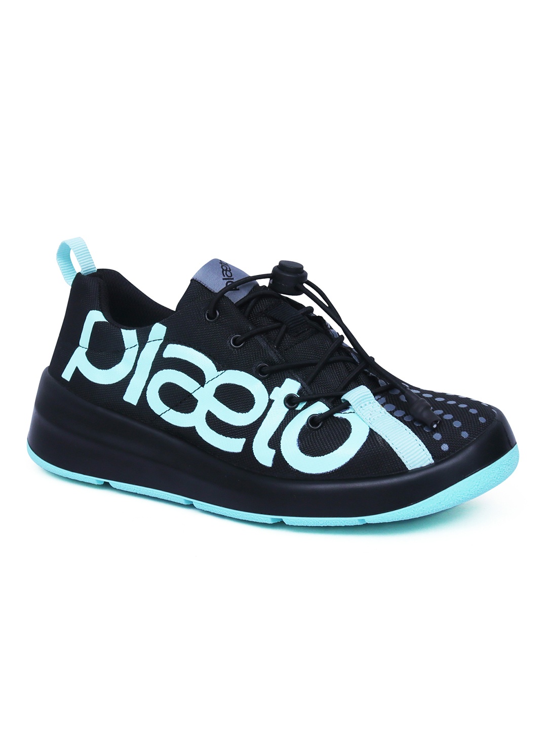 

plaeto Kids Slam Multiplay Sports Shoes, Black