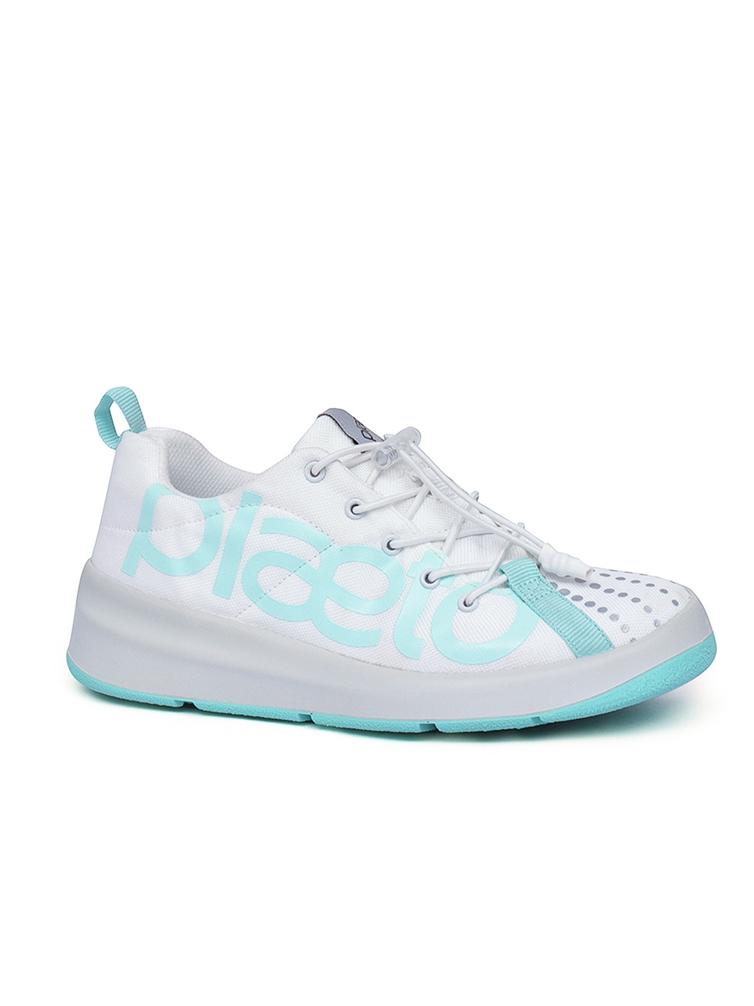 

plaeto Kids Slam Non-Marking Multiplay Sports Shoes, White
