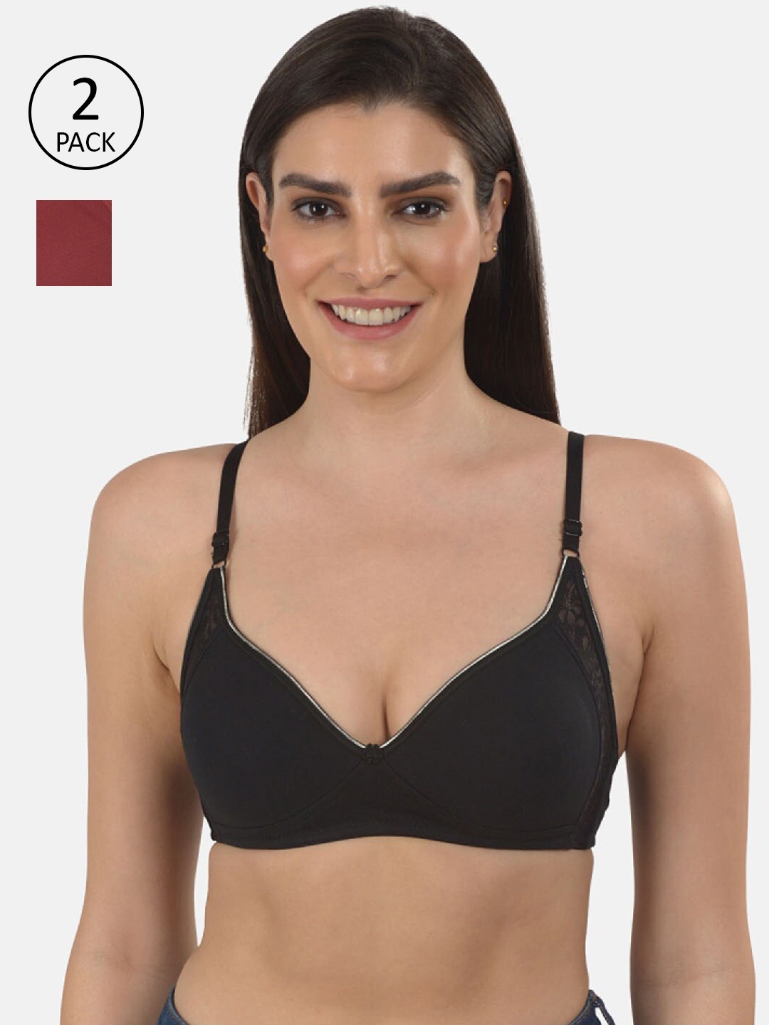 

mod & shy Pack Of 2 Assorted Bra