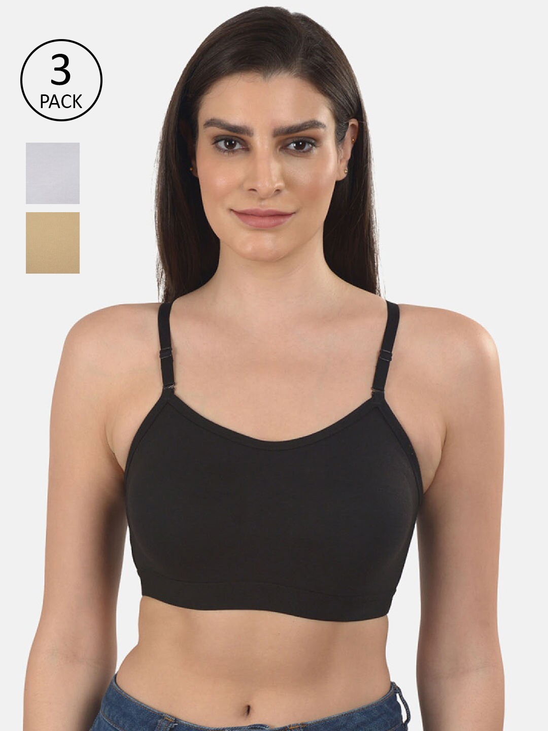 

mod & shy Pack Of 3 Assorted Bra