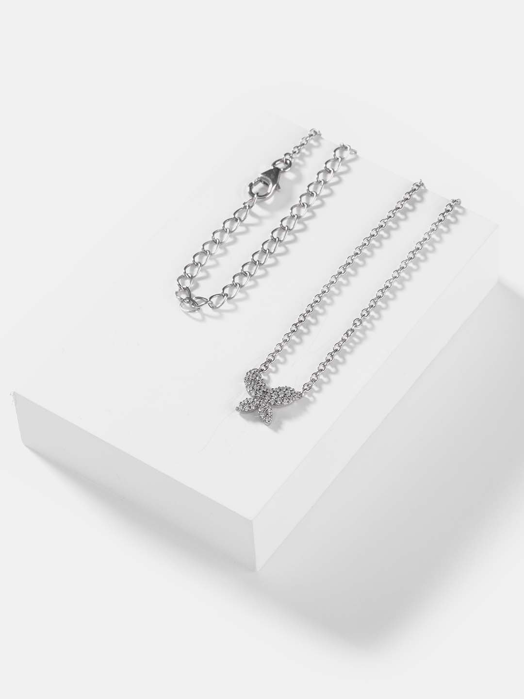 

SHAYA Silver-Toned Sterling Silver Necklace