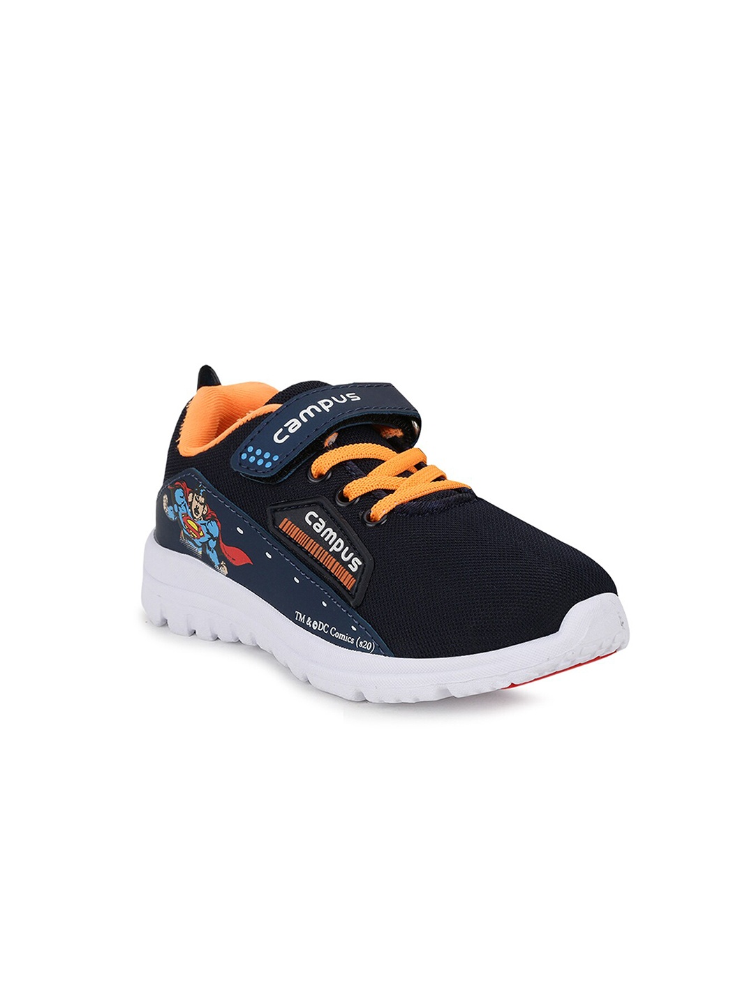 

Campus Unisex Kids Navy Blue Mesh Running Shoes