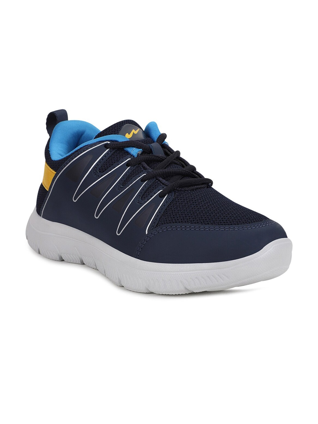 

Campus Unisex Kids Navy Blue Mesh Running Shoes