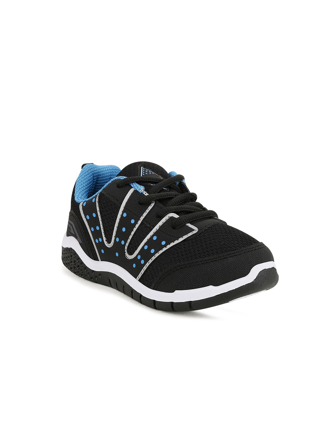 

Campus Kids Black Mesh Running Shoes