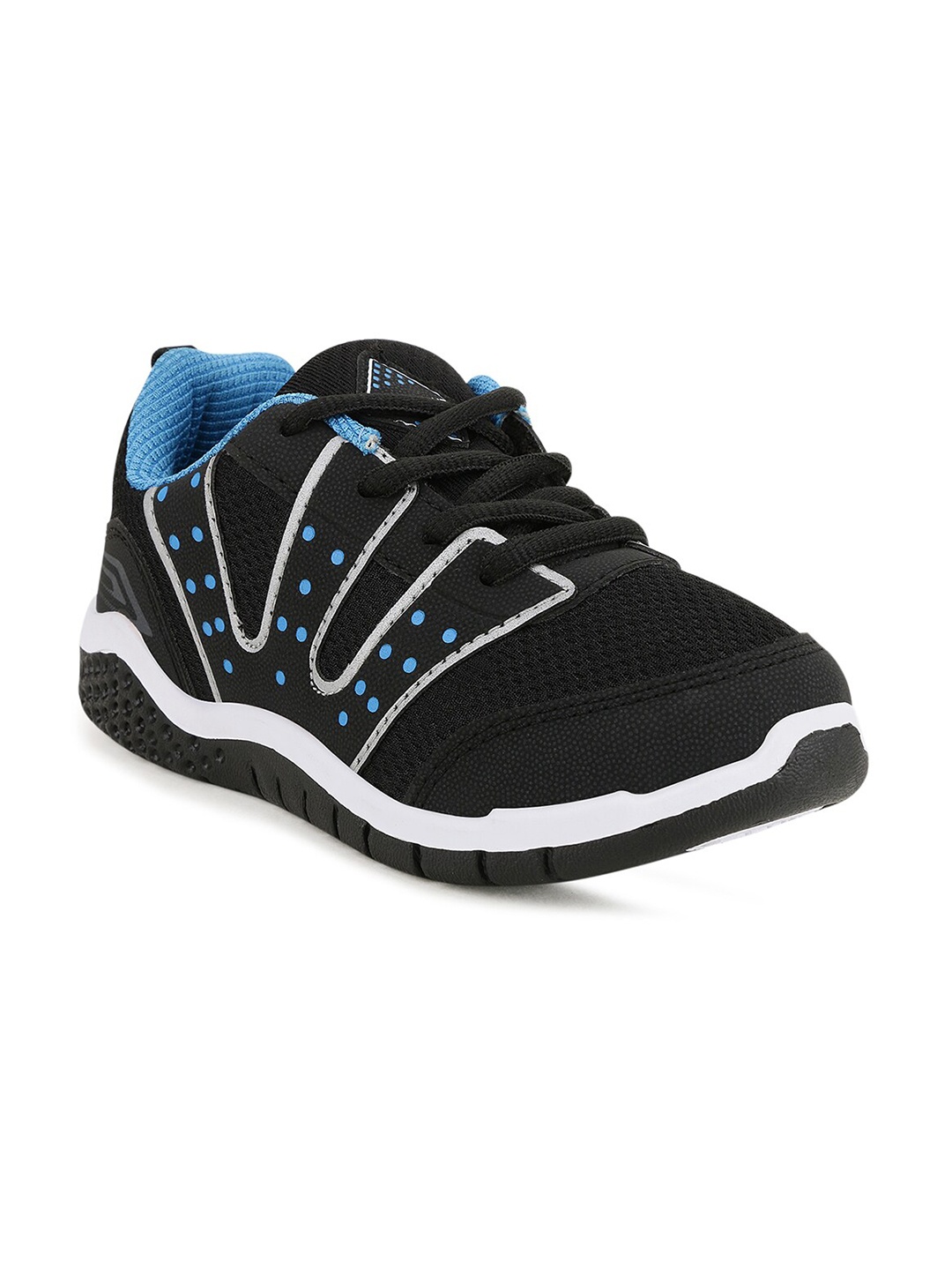 

Campus Kids Black Mesh Running Shoes