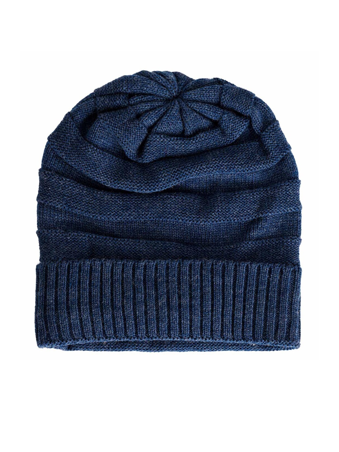 

Bharatasya Men Blue Beanie