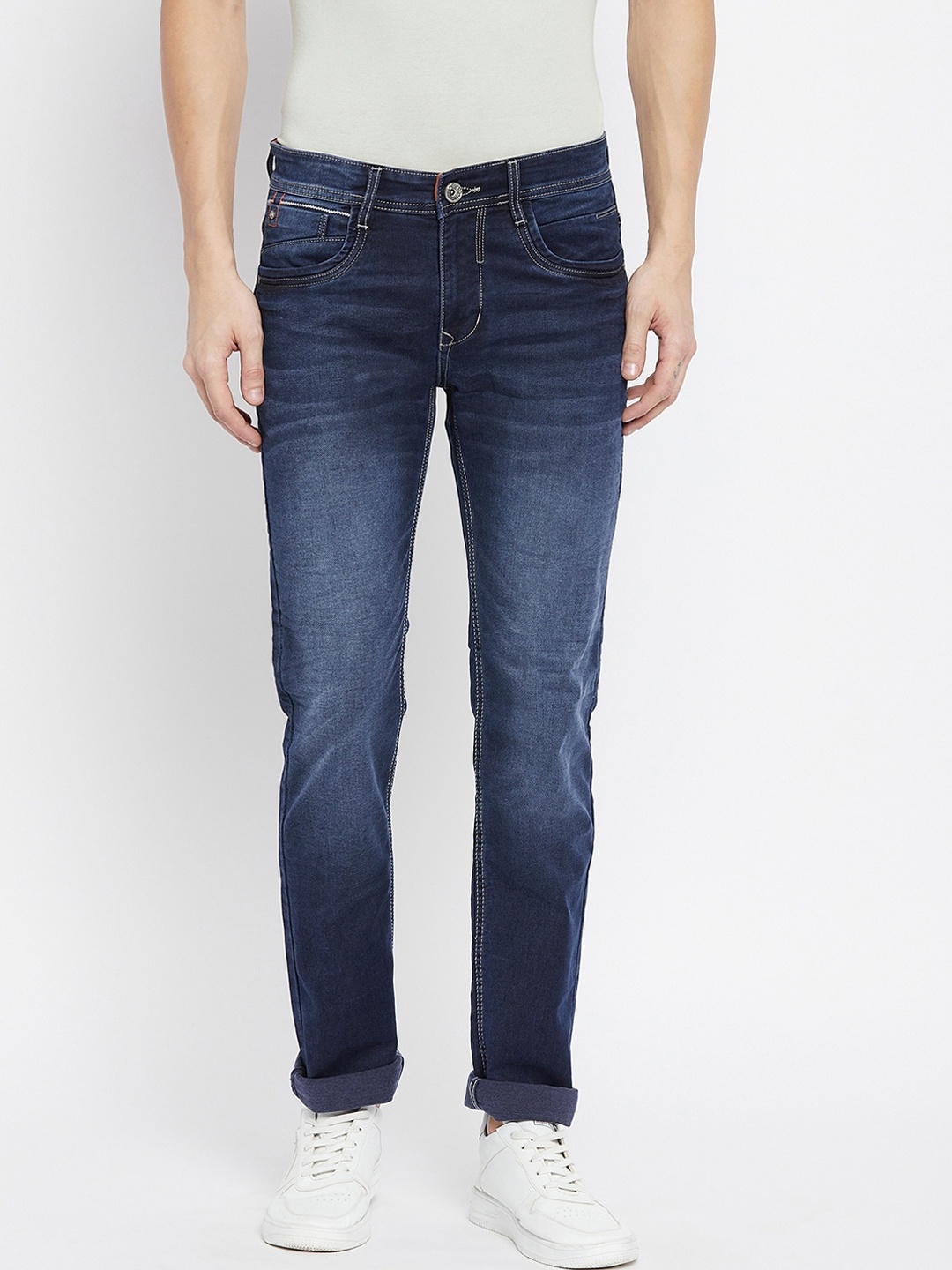 

Duke Men Blue Slim Fit Light Fade Stretchable Jeans