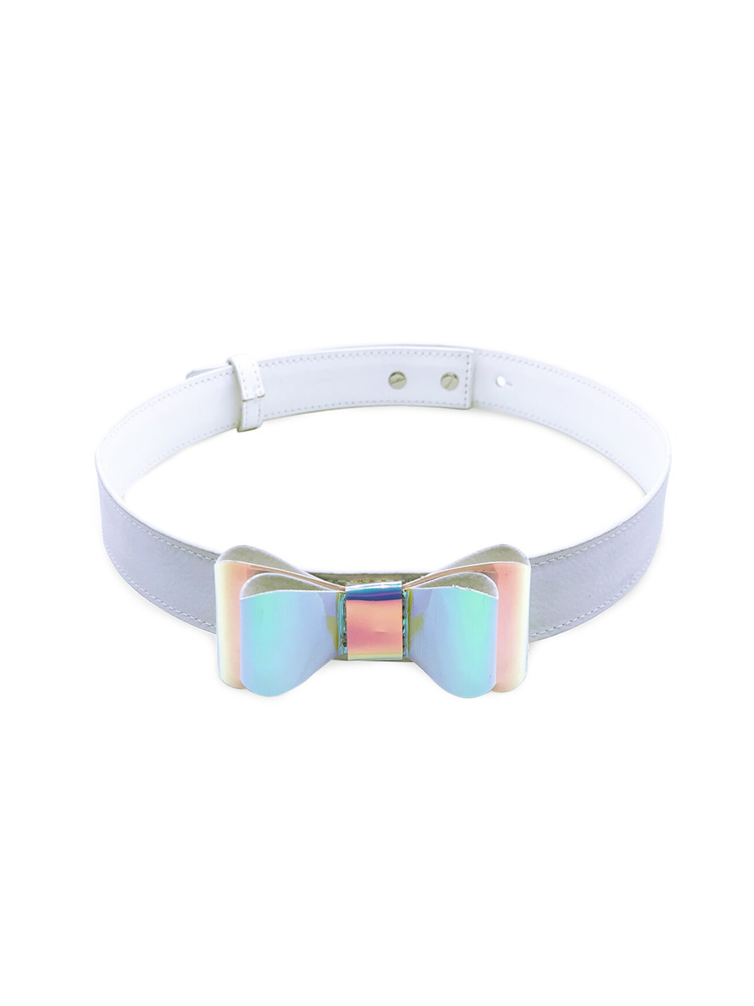 

KazarMax Girls White Illusion Bow Belt