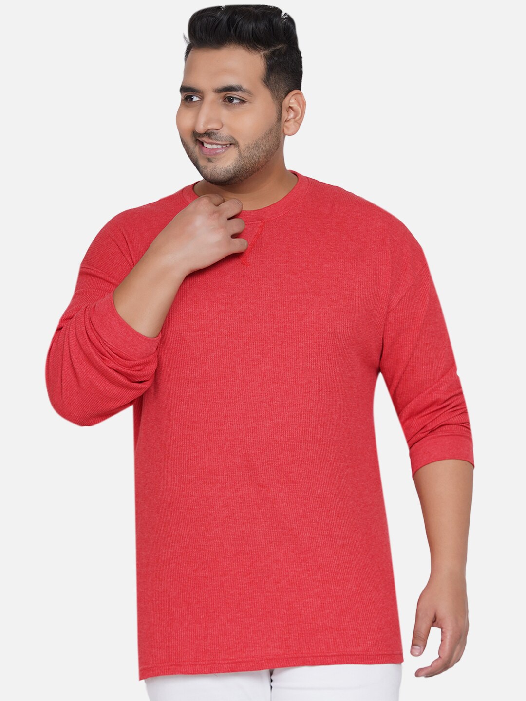 

Santonio Men Red Pockets T-shirt