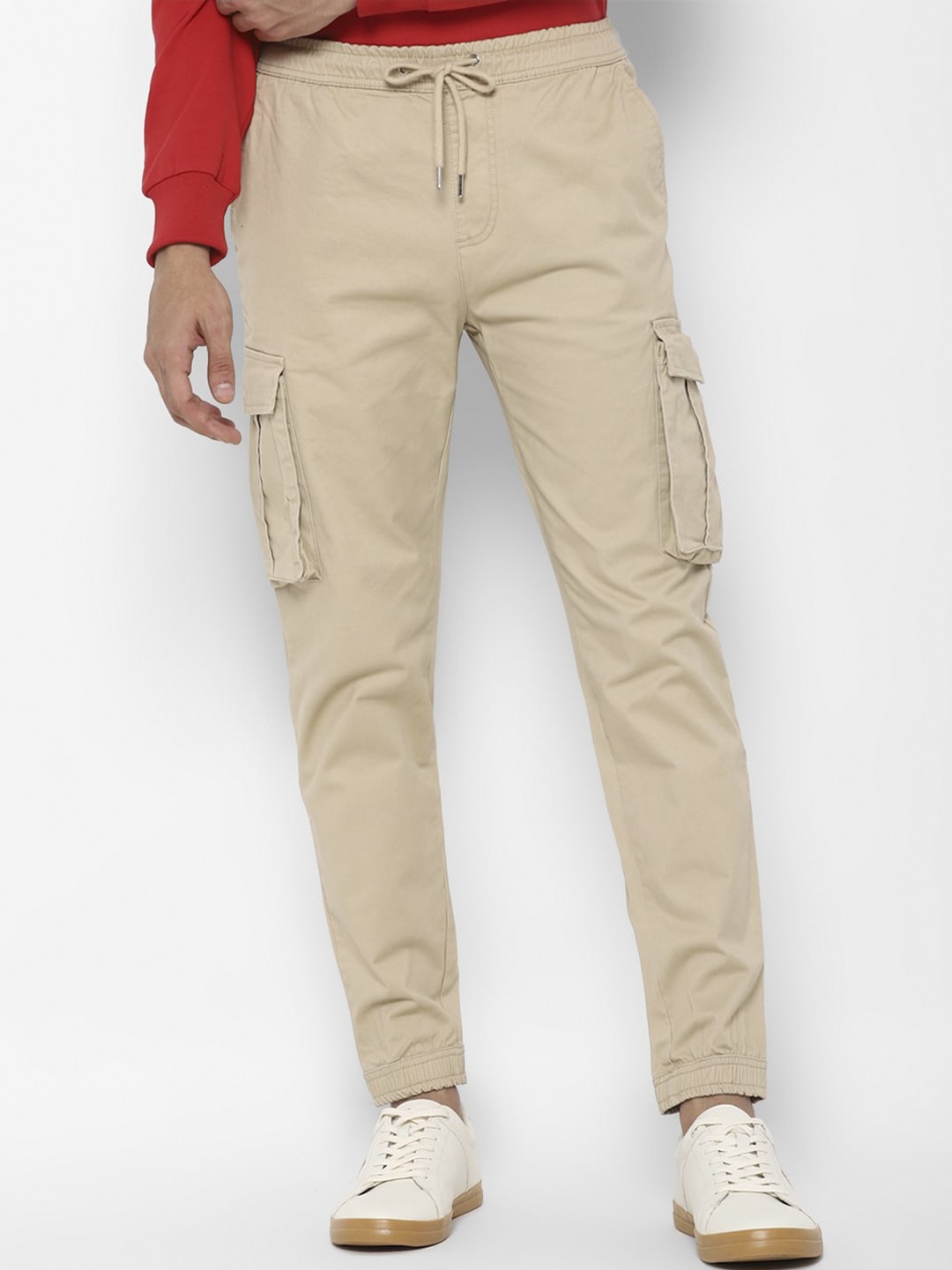 

FOREVER 21 Men Khaki Cargos Trousers