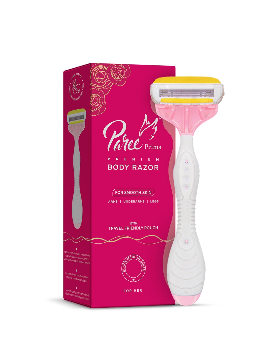 

Paree Women Prima Full Body Razor, Pink