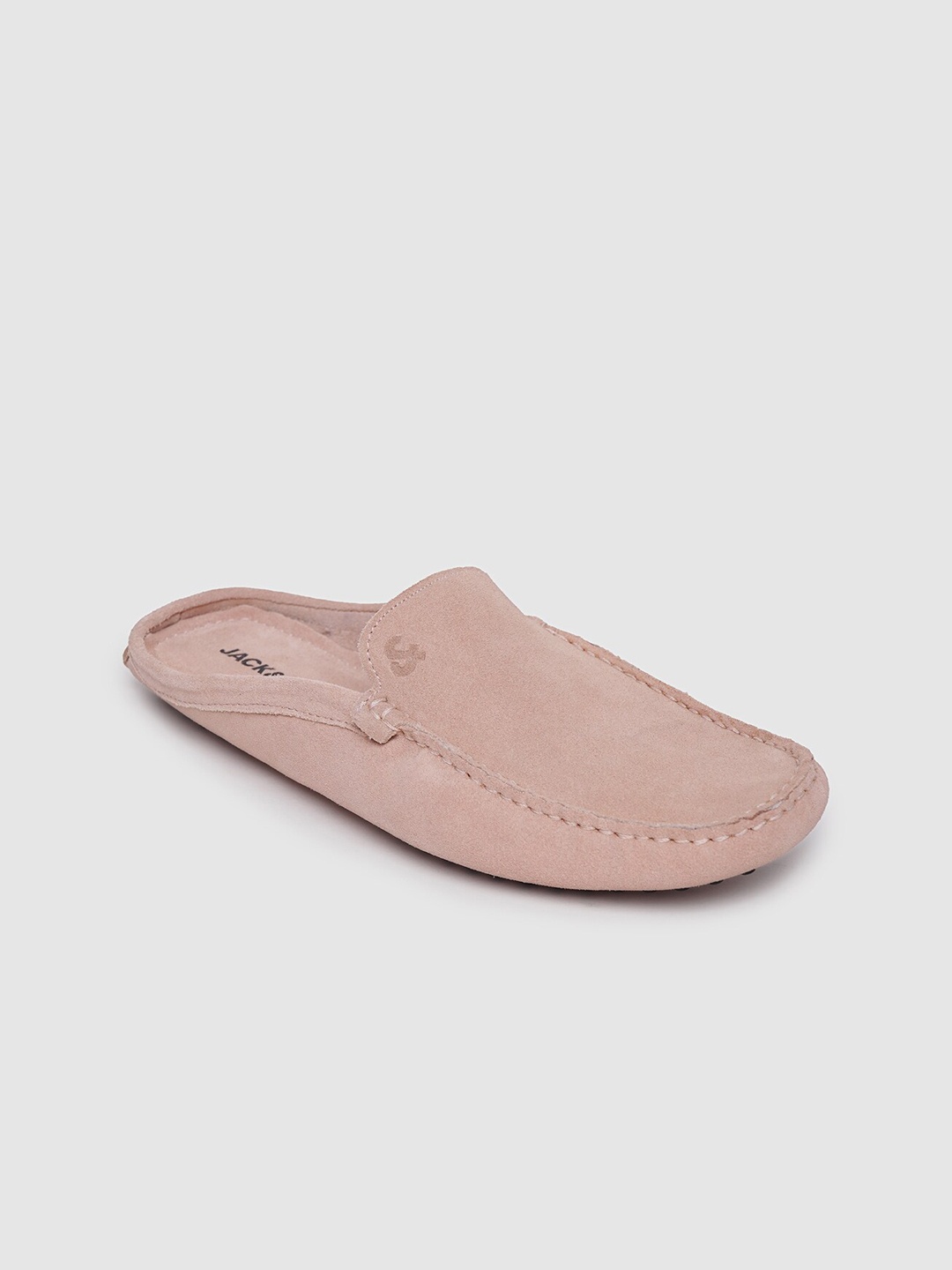 

Jack & Jones Men Pink Suede Loafers