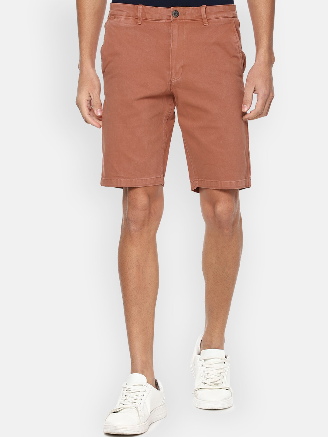 

VAN HEUSEN DENIM LABS Men Maroon Shorts