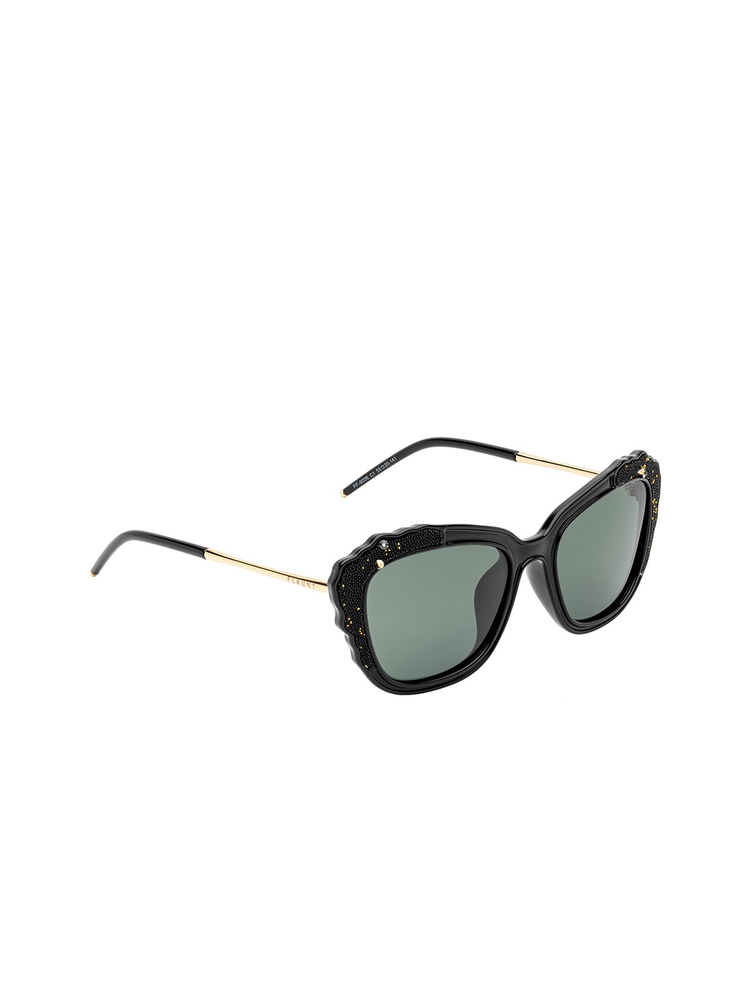 

FEMINA FLAUNT Women Green Lens & Black Square Sunglasses FF 9006
