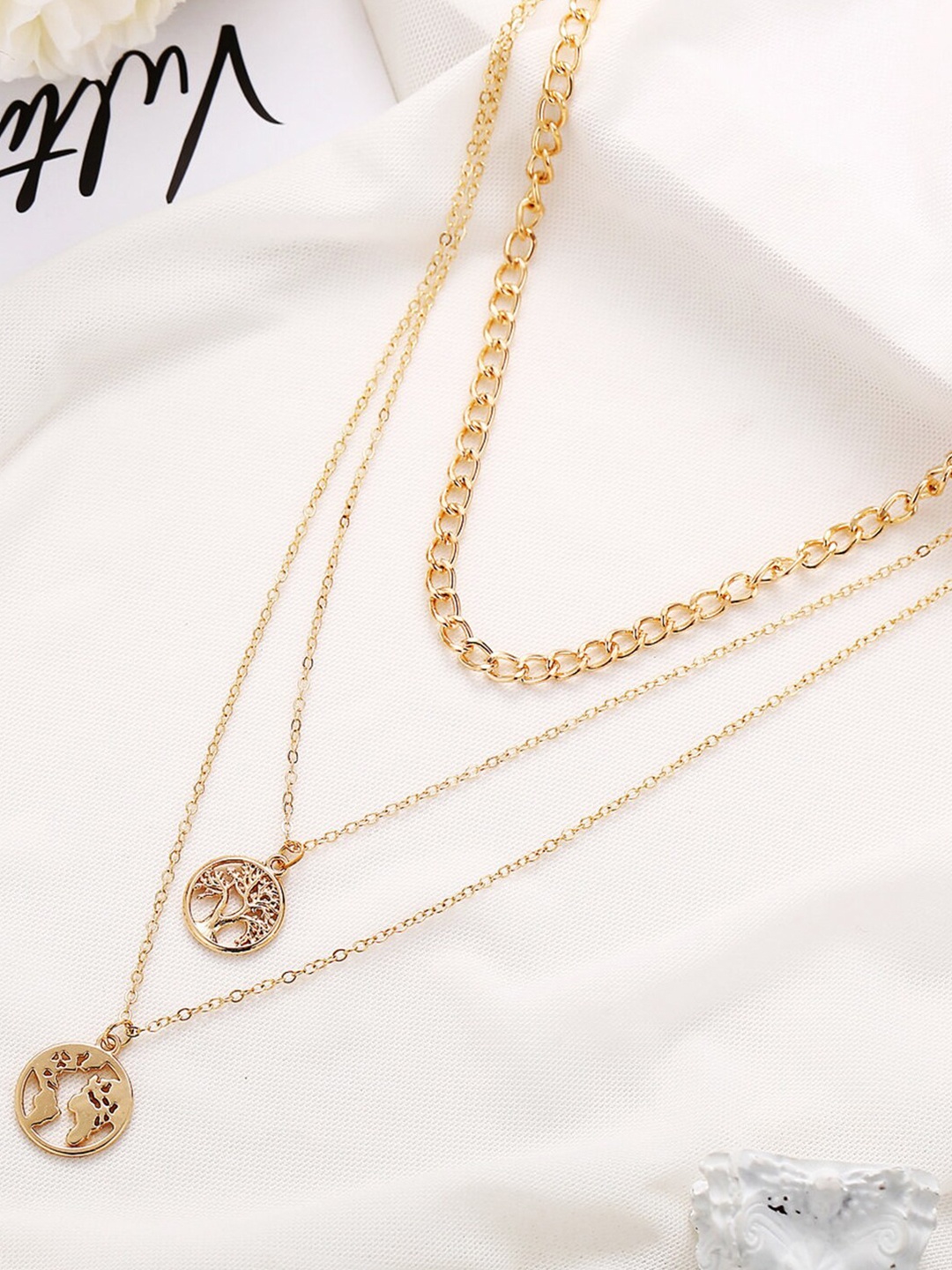 

Vembley Gold-Plated Layered Necklace
