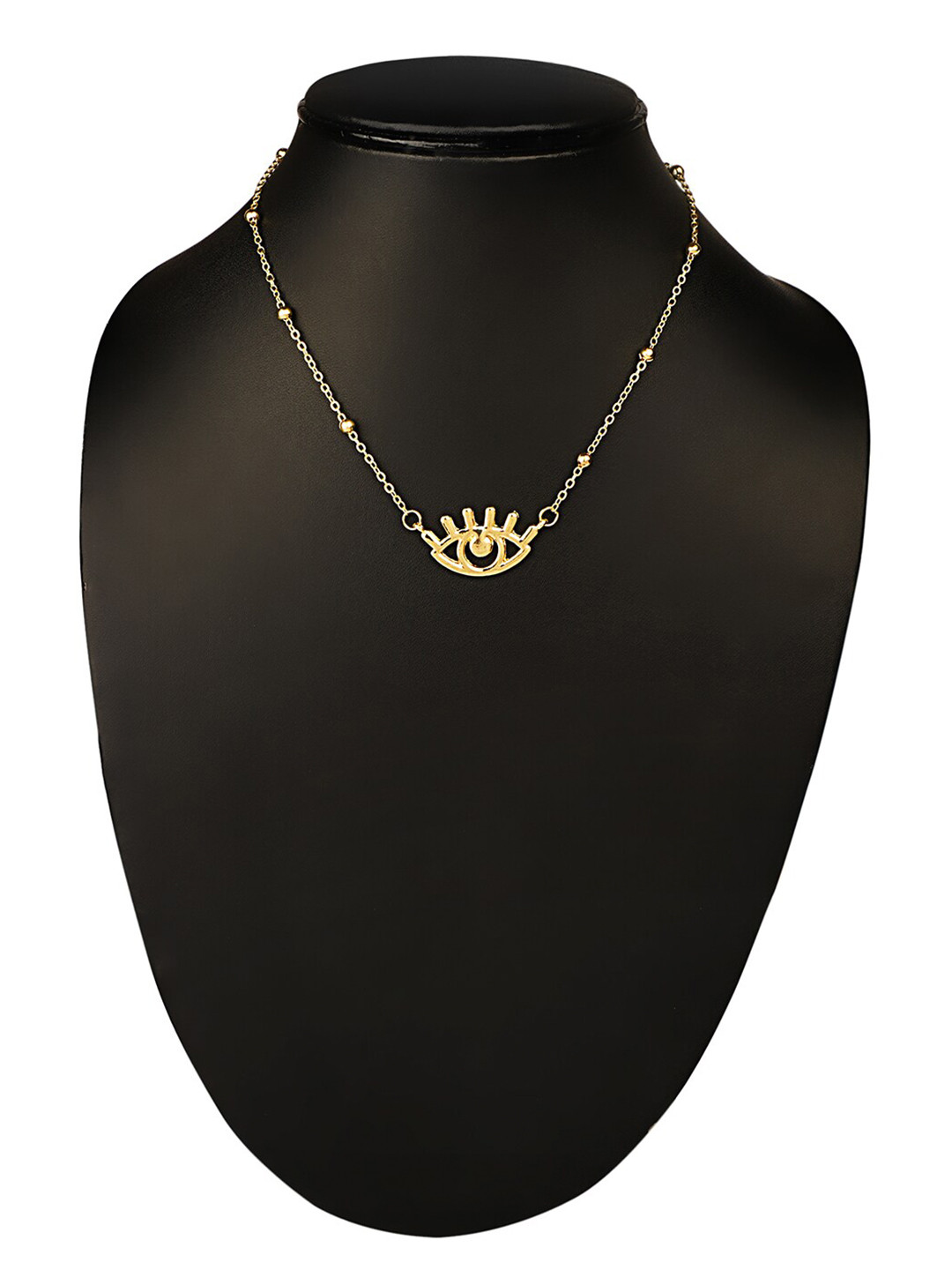 

Vembley Gold-Plated Evil Eye Pendant Necklace