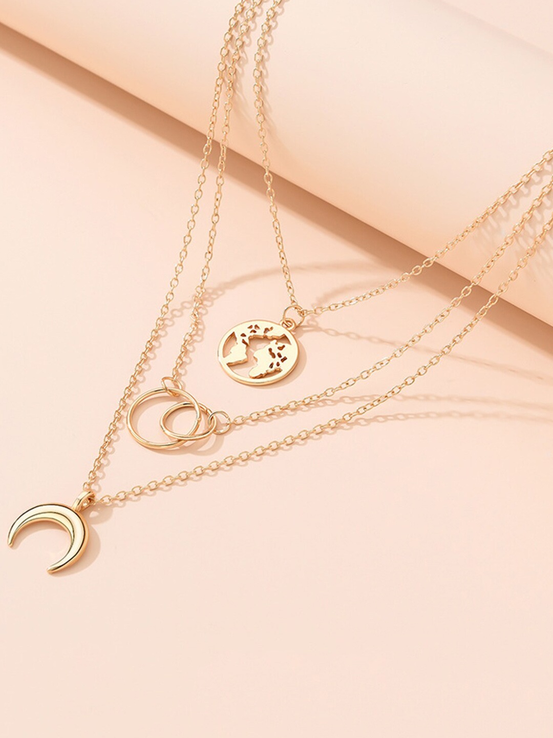 

Vembley Women Gold-Plated Layered Necklace