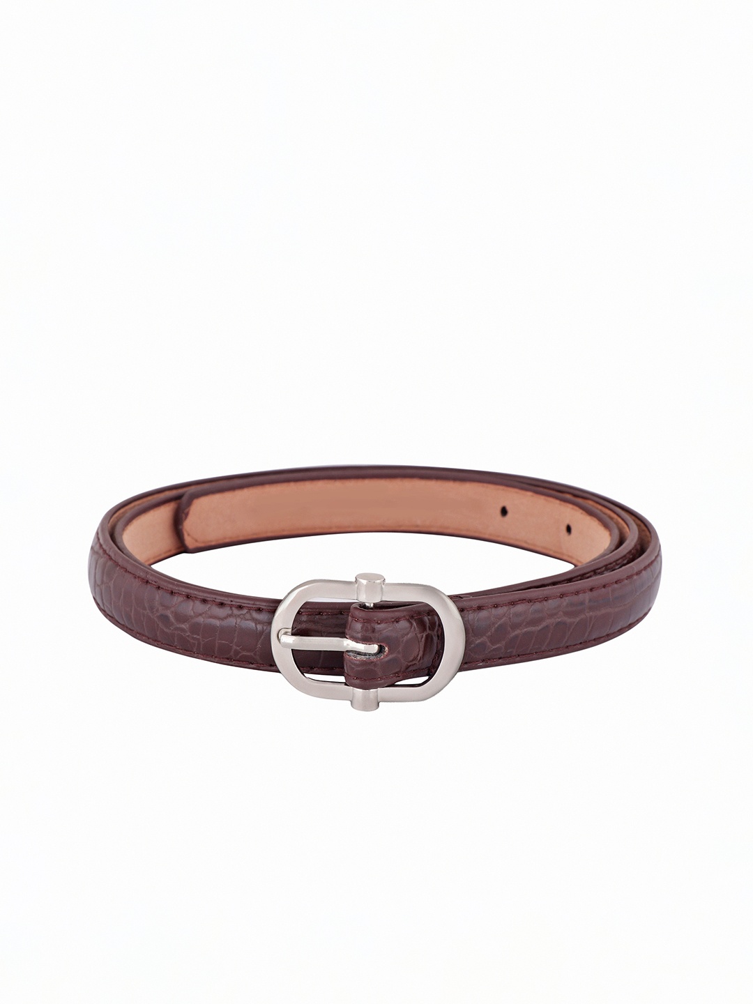 

Lino Perros Women Brown Textured PU Belt