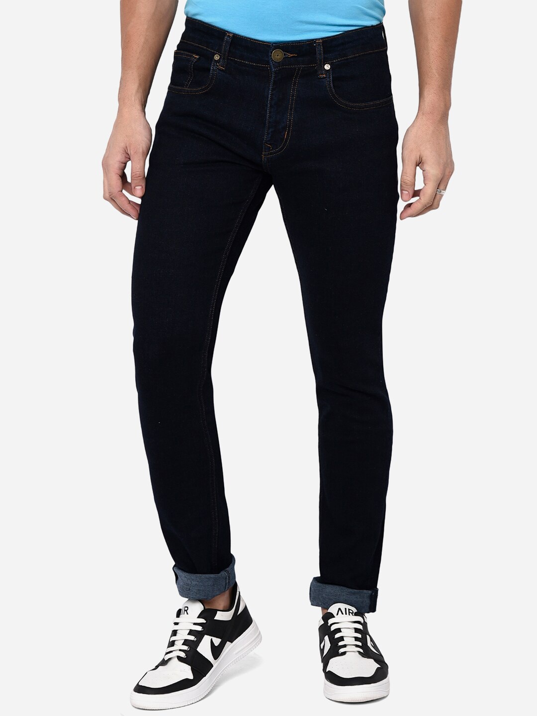 

JADE BLUE Men Blue Slim Fit Stretchable Jeans