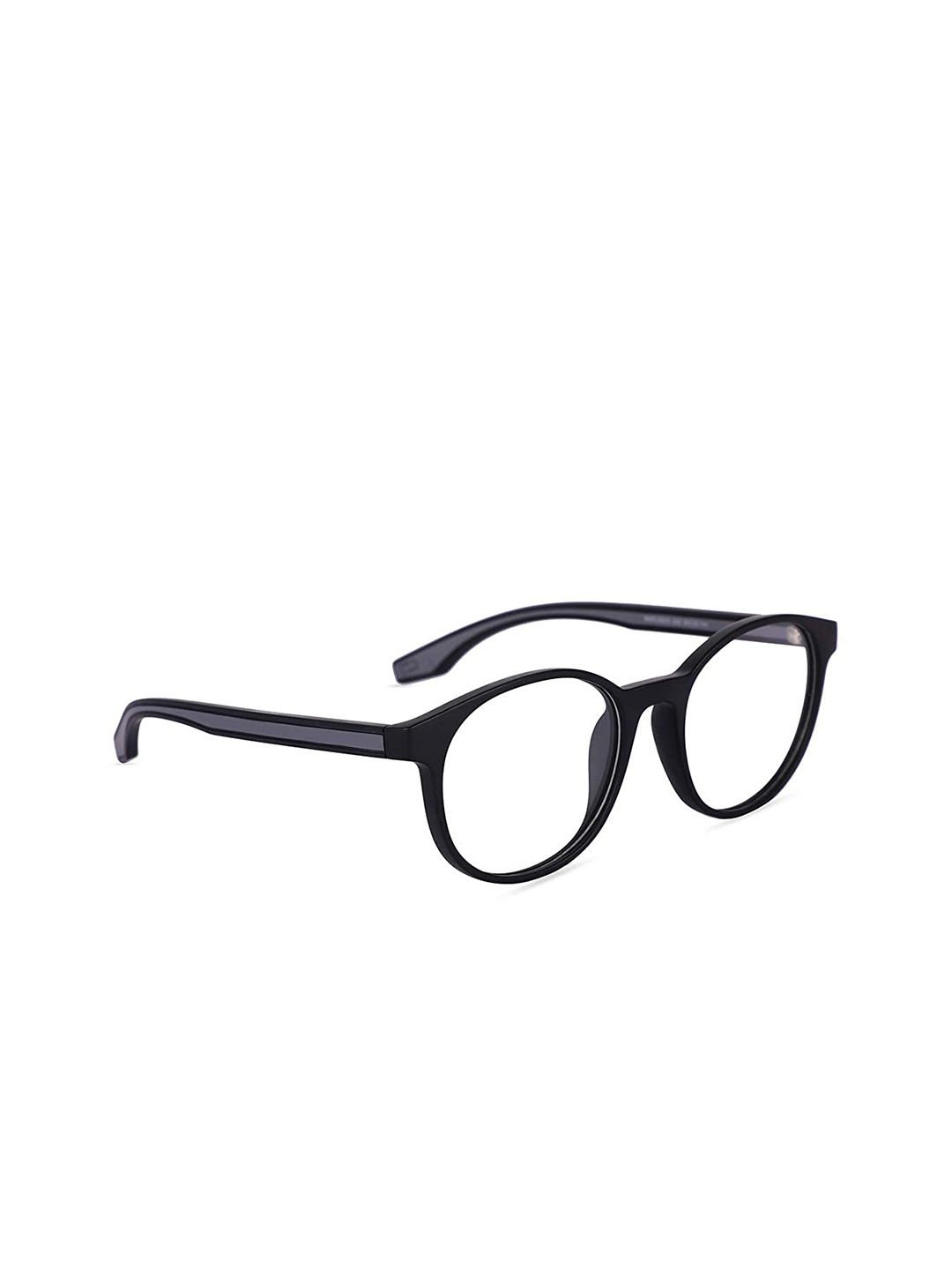 

MARC LOUIS Unisex Black Full Rim Round Frames