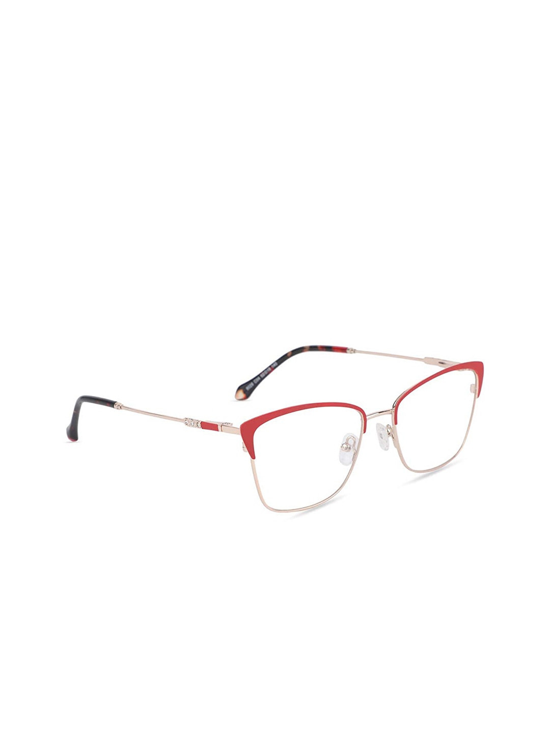 

MARC LOUIS Women Transparent Half Rim Cateye Frames ML8029-C4