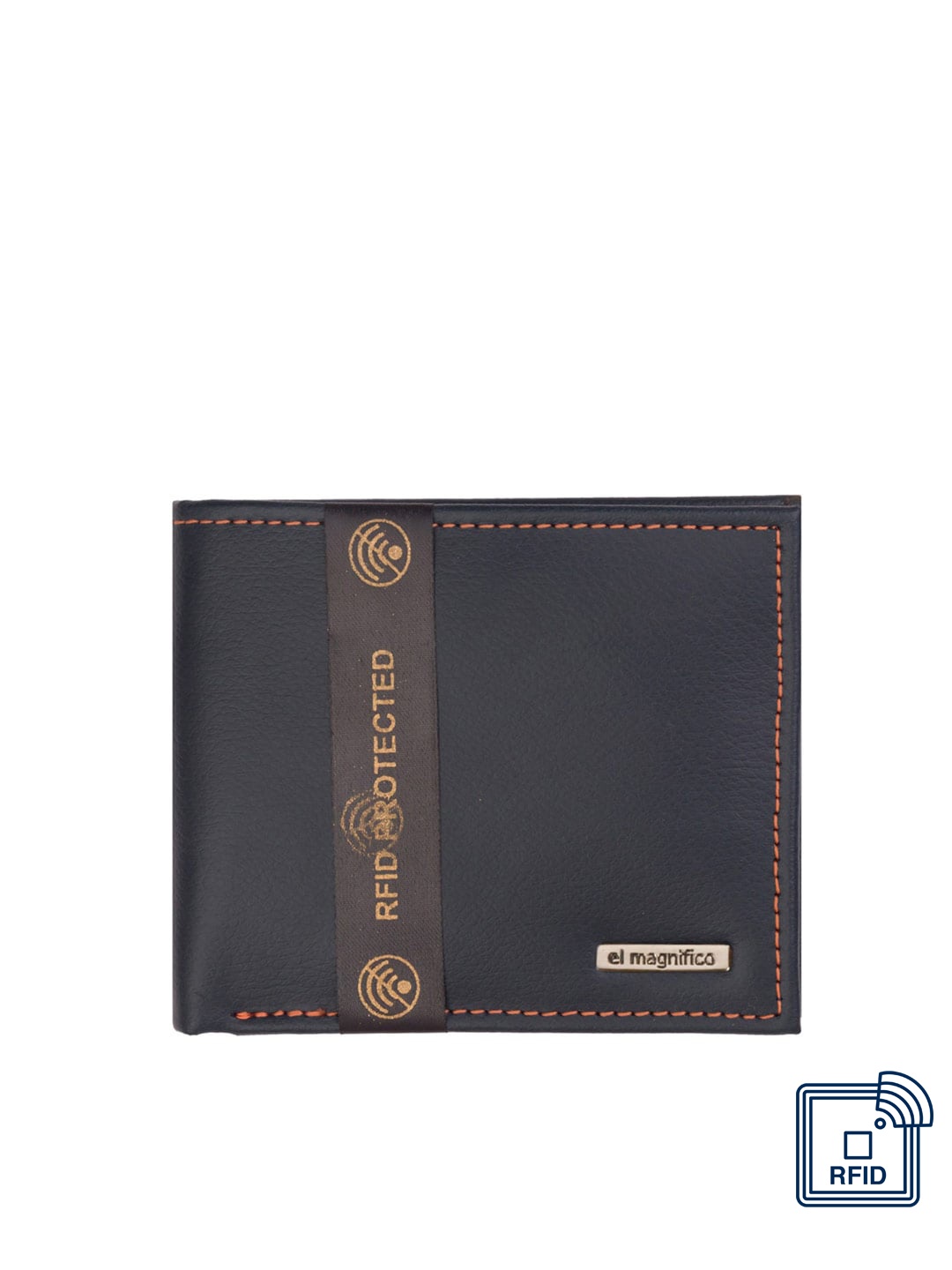 

EL MAGNIFICO Men Black Two Fold Wallet
