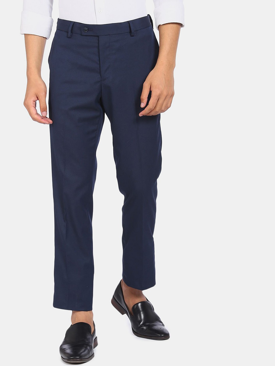 

Arrow Men Navy Blue Trousers