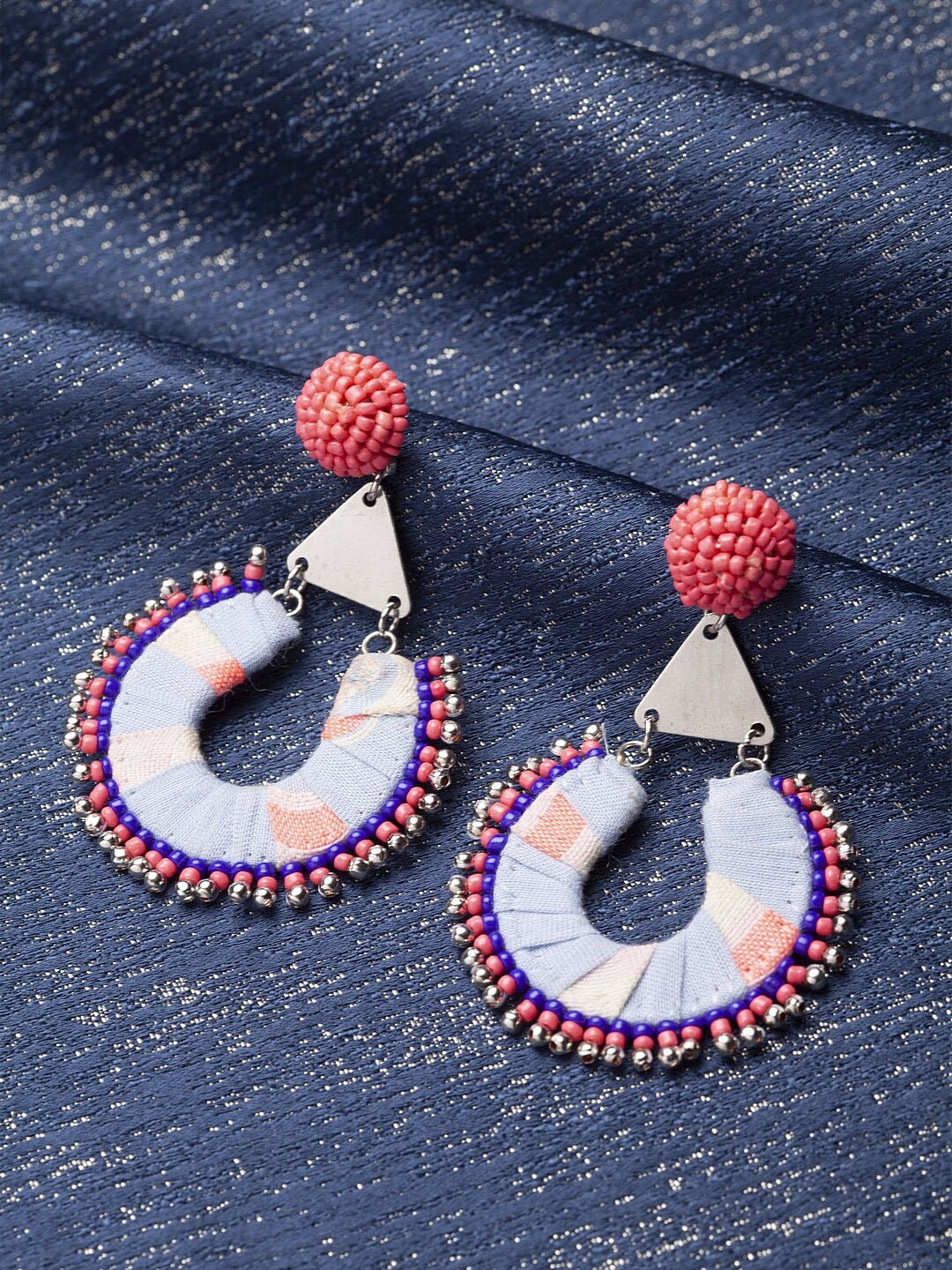 

DIVA WALK EXCLUSIVE Pink Contemporary Drop Earrings