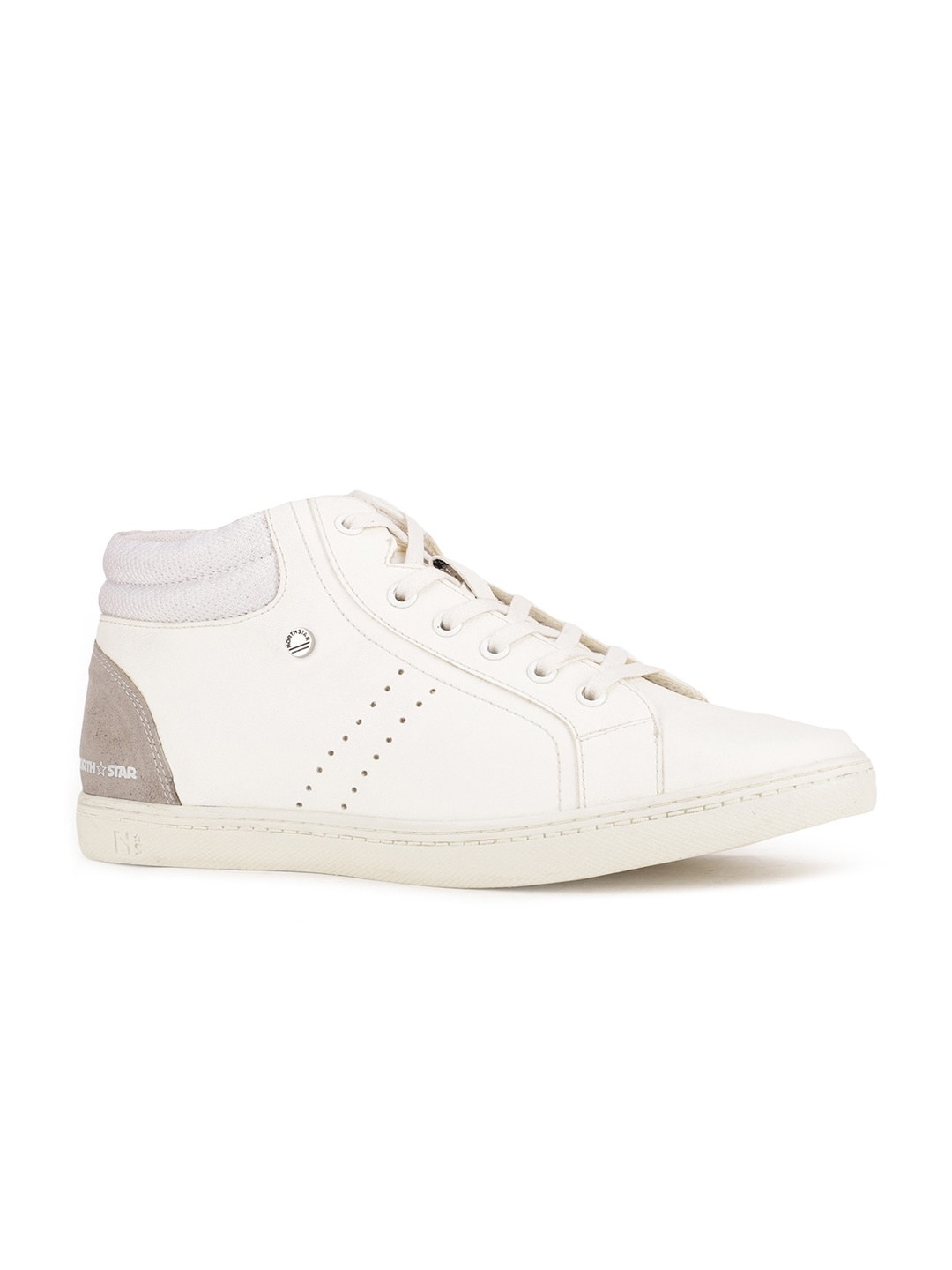 

North Star Men White Sneakers